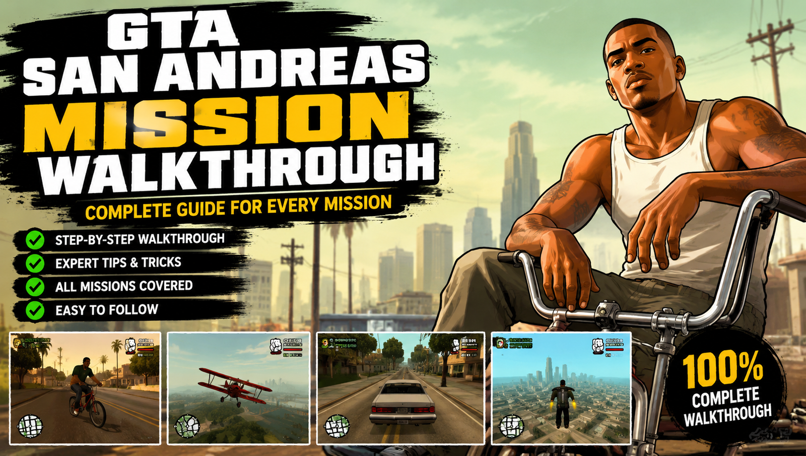You are currently viewing GTA San Andreas Mission Walkthrough: Complete Story Guide for Every Stage of the Game